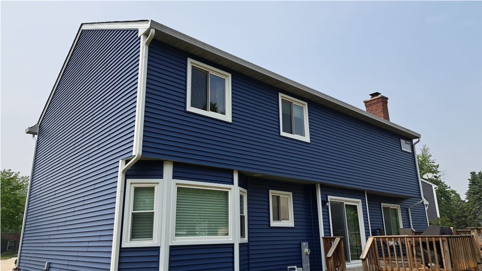 Doors, Gutters, Roofing, Siding Project in Hanover Park, IL by Horizon Restoration