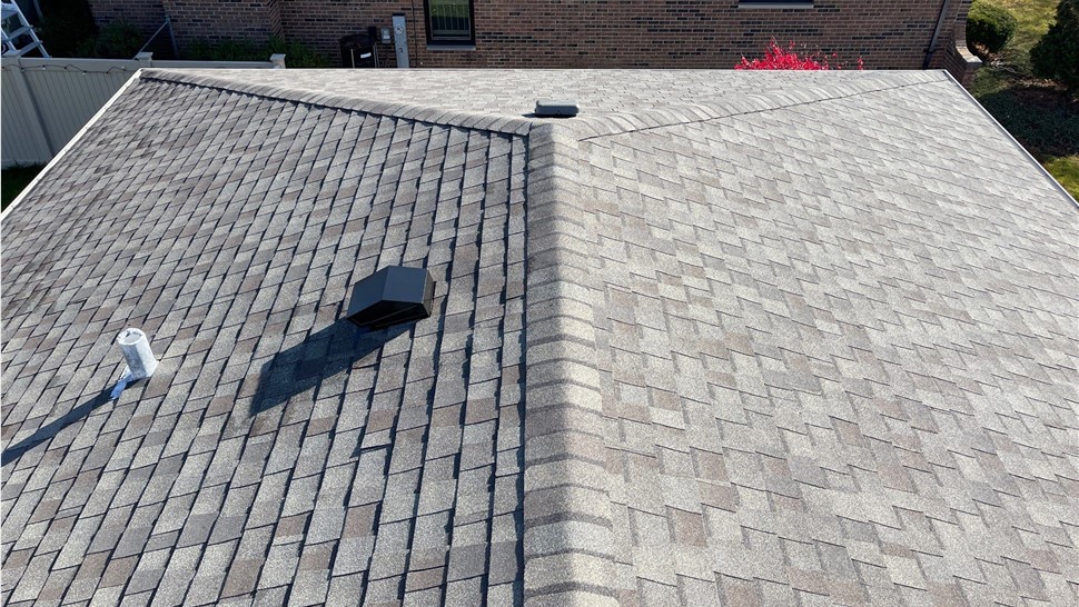 Gutters, Roofing Project in Tinley Park, IL by Horizon Restoration