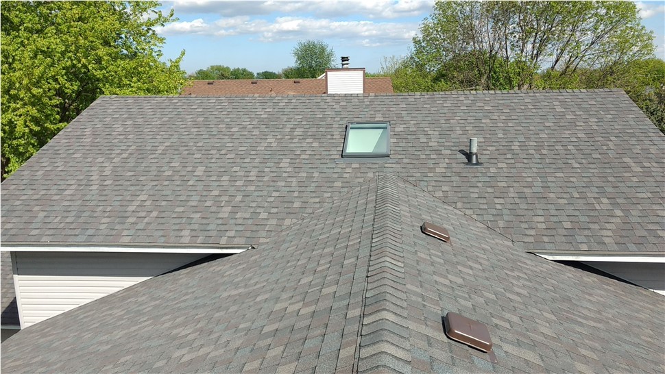 Gutters, Roofing Project in Shorewood, IL by Horizon Restoration