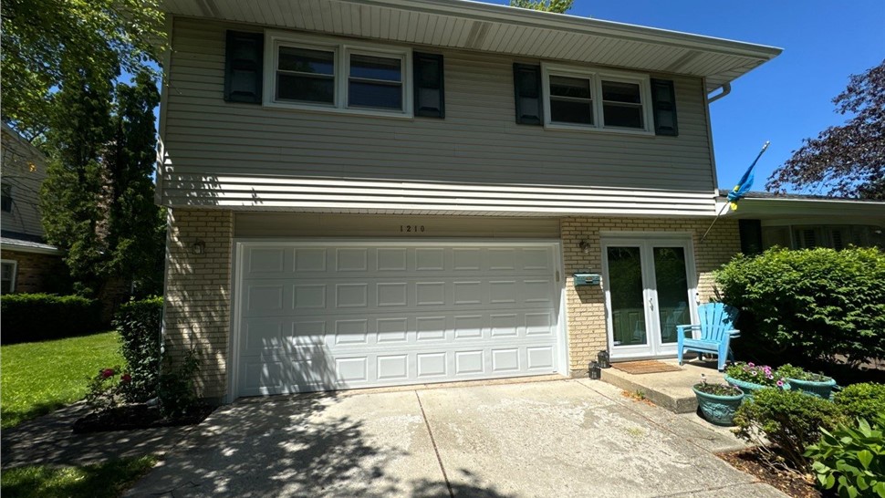 Doors, Gutters, Roofing Project in Arlington Heights, IL by Horizon Restoration