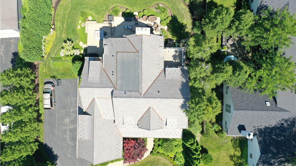 Gutters, Roofing, Roofing Project in Lake Forest, IL by Horizon Restoration