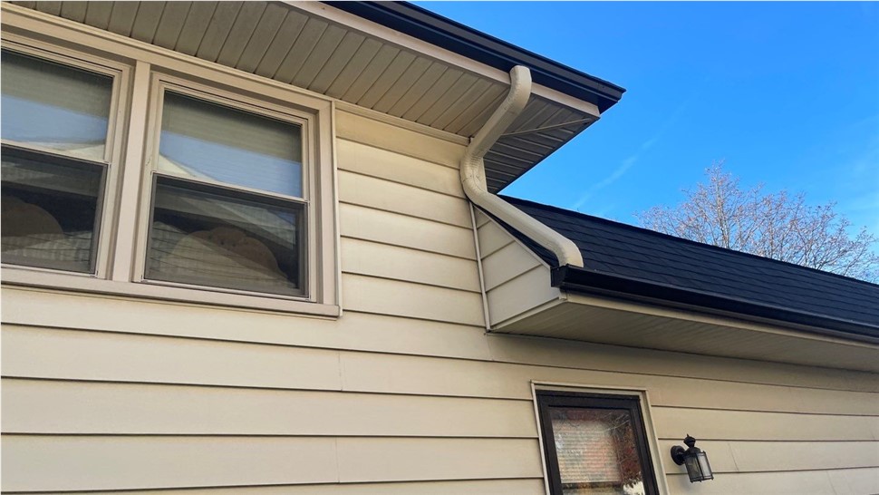 Gutters, Roofing Project in Wheeling, IL by Horizon Restoration