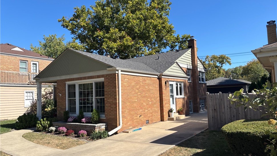 Gutters, Roofing, Roofing Project in Park Ridge, IL by Horizon Restoration