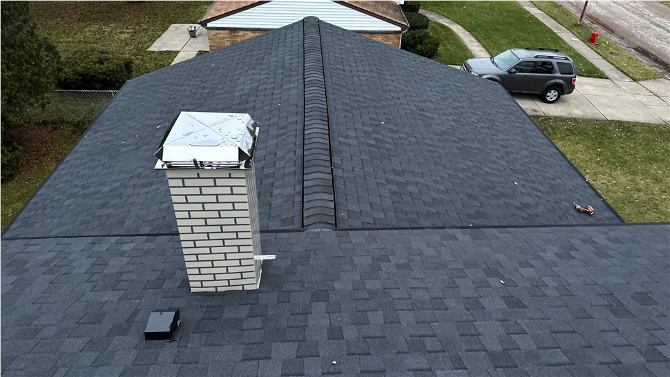 Gutters, Roofing Project in Palatine, IL by Horizon Restoration