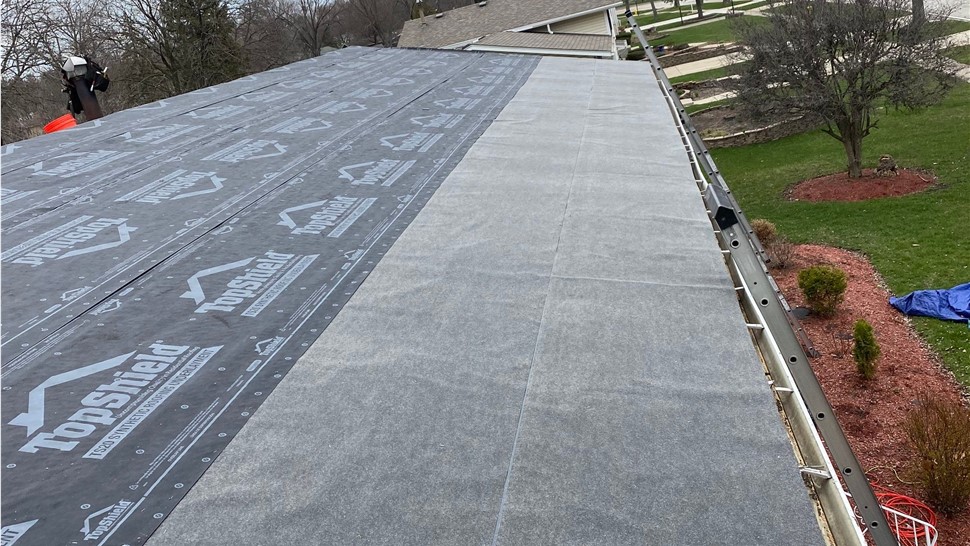 Gutters, Roofing Project in Downers Grove, IL by Horizon Restoration