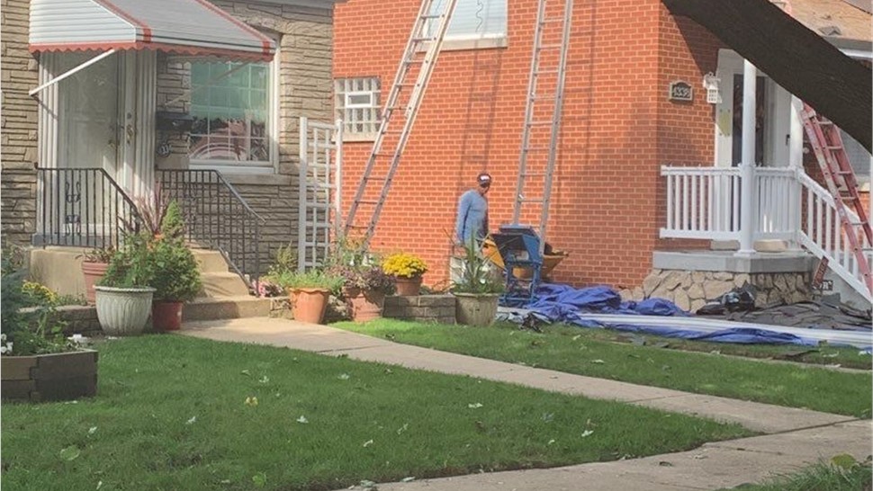 Gutters, Roofing Project in Norridge, IL by Horizon Restoration