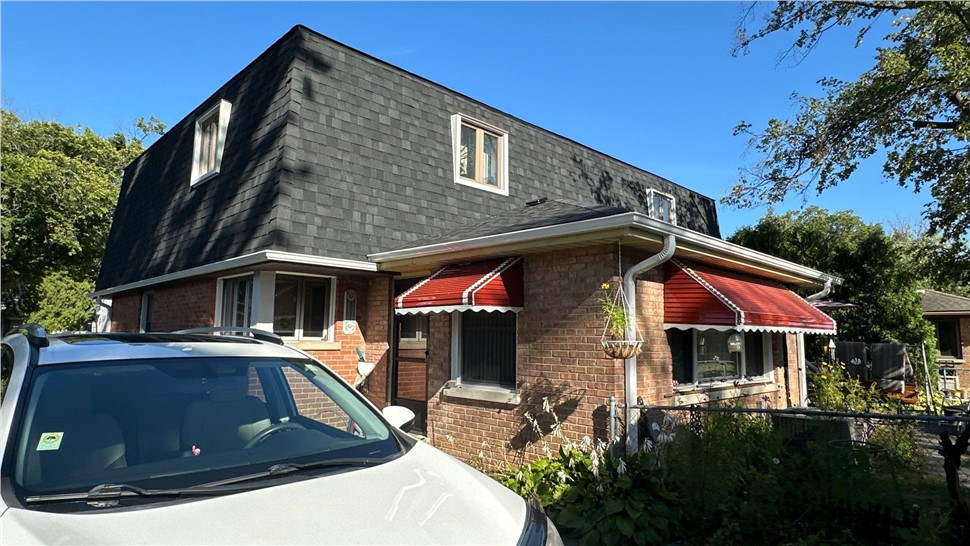 Awnings, Gutters, Roofing, Siding Project in Elmhurst, IL by Horizon Restoration