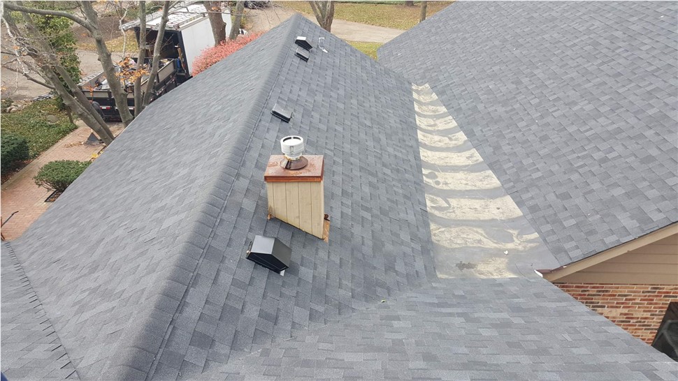 Gutters, Roofing Project in Northbrook, IL by Horizon Restoration