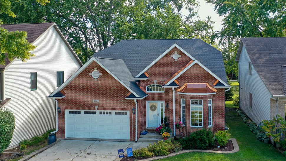 Gutters, Roofing, Roofing Replacement Project in Downers Grove, IL by Horizon Restoration