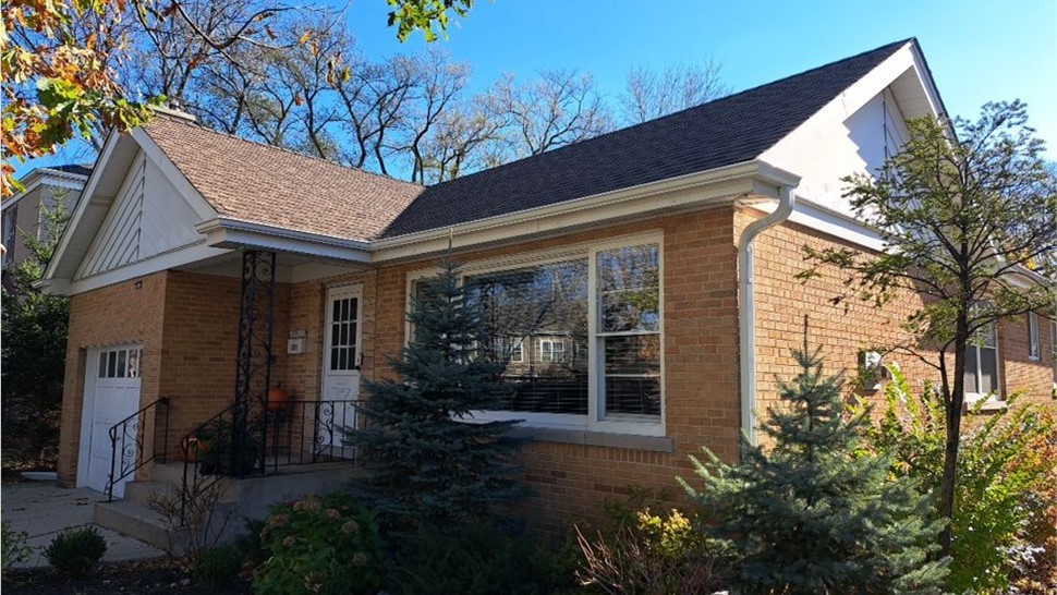 Gutters Project in Park Ridge, IL by Horizon Restoration