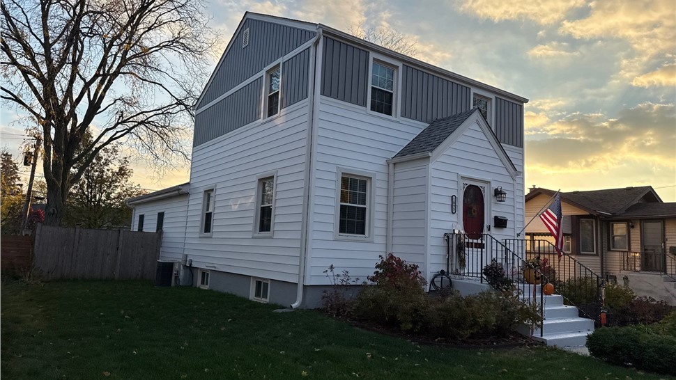 Gutters, Roofing, Siding Project in Des Plaines, IL by Horizon Restoration