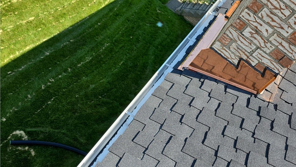 Gutters, Roofing Project in Orland Park, IL by Horizon Restoration