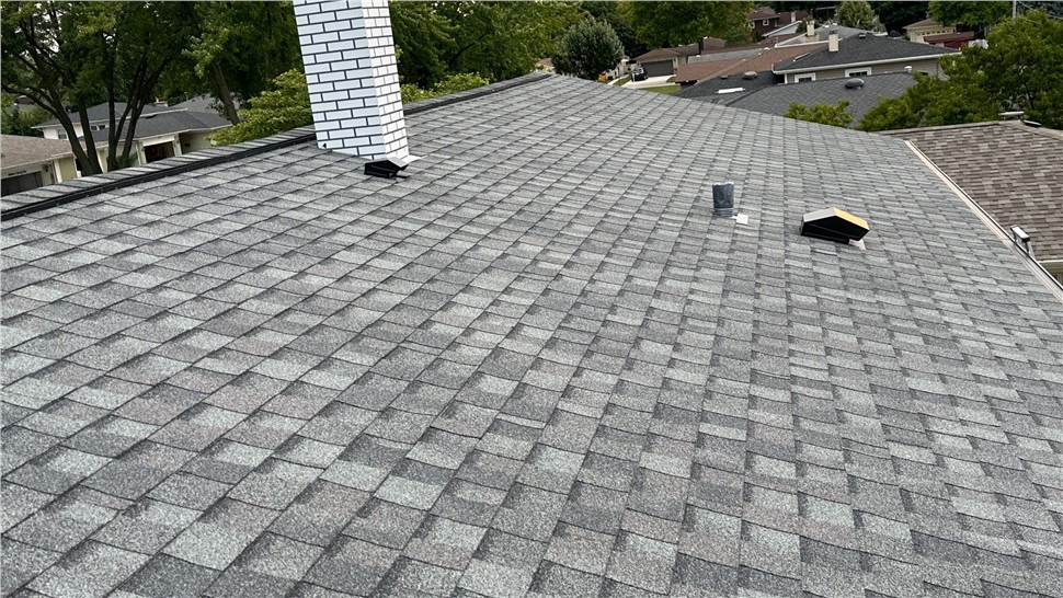 Doors, Gutters, Roofing Project in Mt Prospect, IL by Horizon Restoration