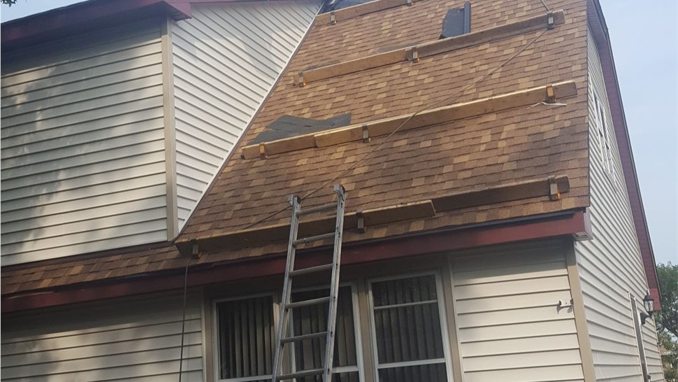 Doors, Gutters, Roofing, Windows Project in Elk Grove Village, IL by Horizon Restoration