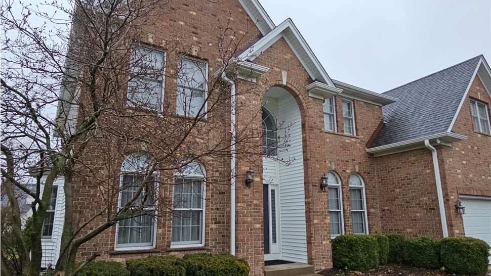 Gutters, Roofing, Siding Project in Naperville, IL by Horizon Restoration