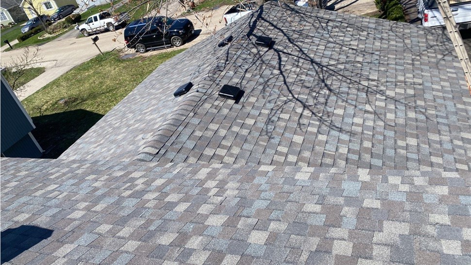 Gutters, Roofing Project in Mundelein, IL by Horizon Restoration