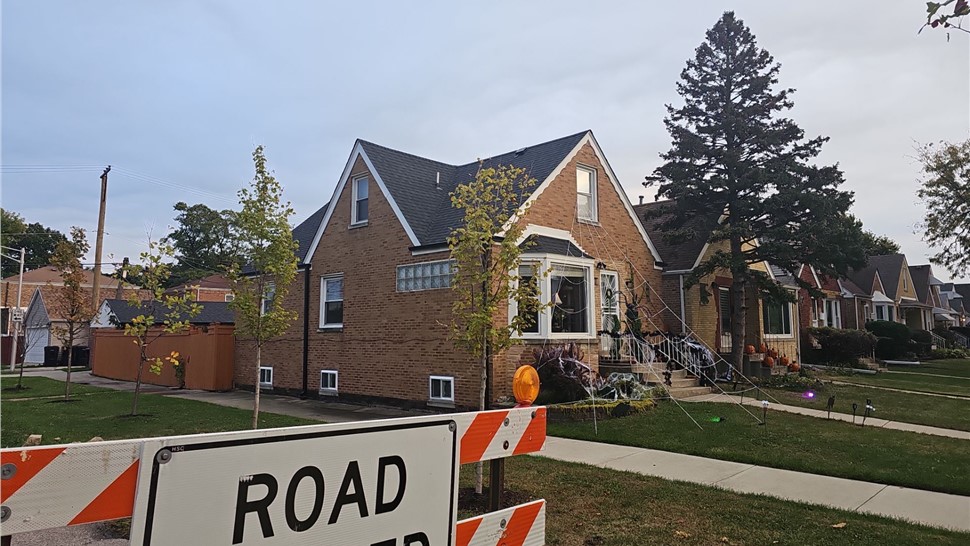 Gutters, Roofing, Roofing Replacement Project in Chicago, IL by Horizon Restoration