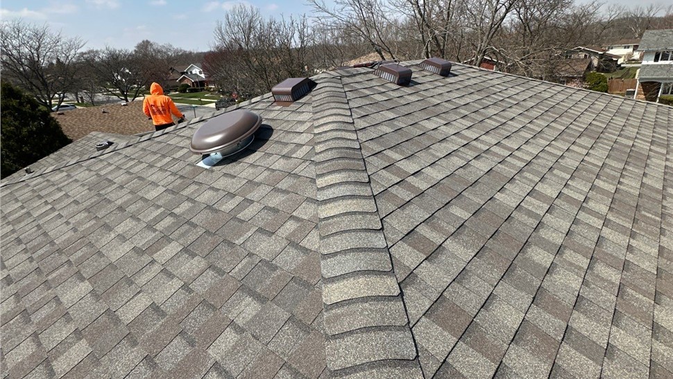 Gutters, Roofing, Roofing Replacement Project in Orland Park, IL by Horizon Restoration