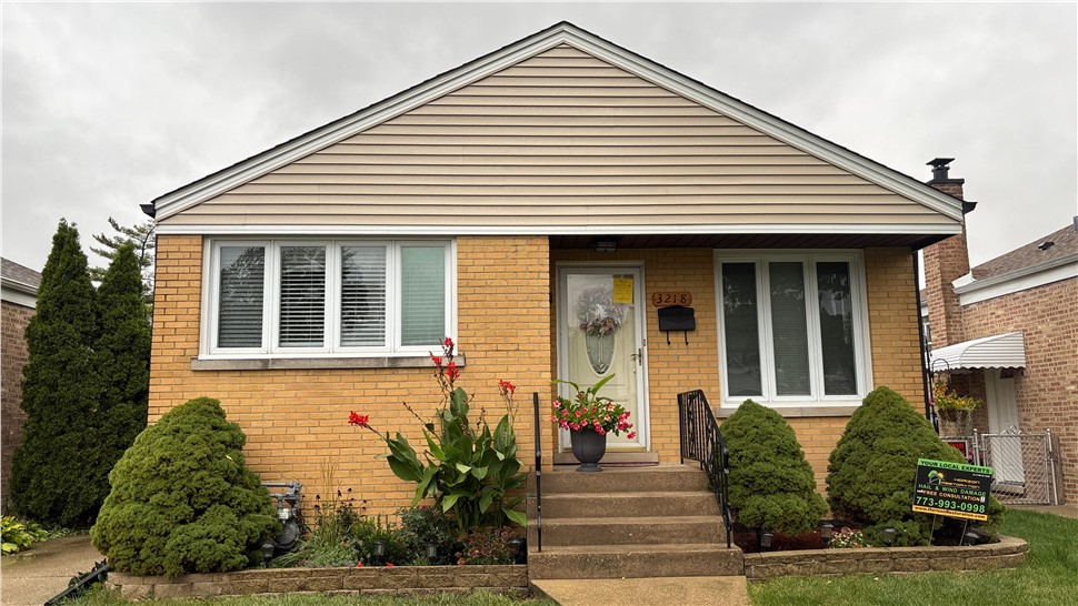 Awnings, Gutters, Roofing, Roofing Replacement, Siding Project in Franklin Park, IL by Horizon Restoration