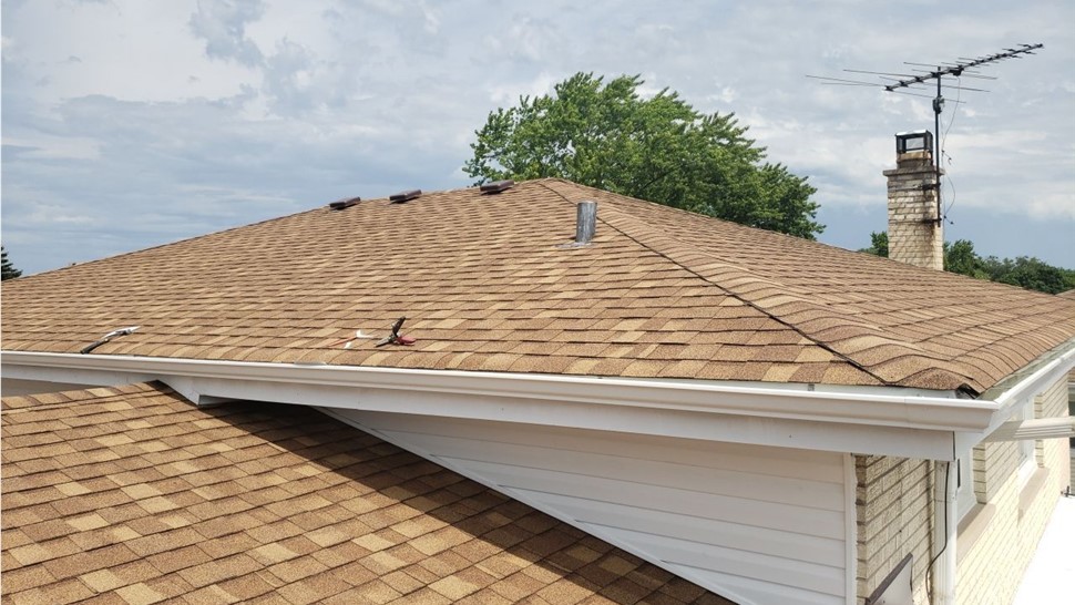 Gutters, Roofing, Siding Project in Niles, IL by Horizon Restoration