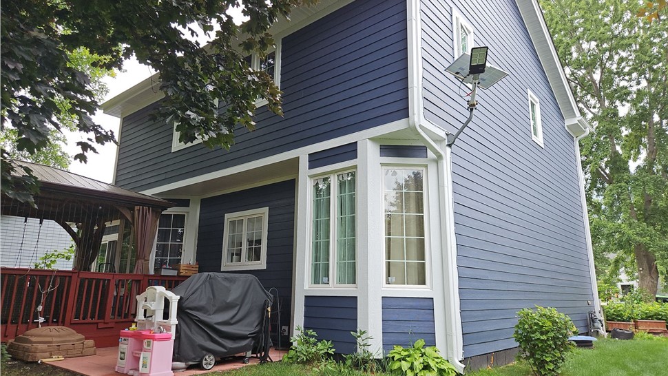 Gutters, Roofing, Siding Project in Bartlett, IL by Horizon Restoration