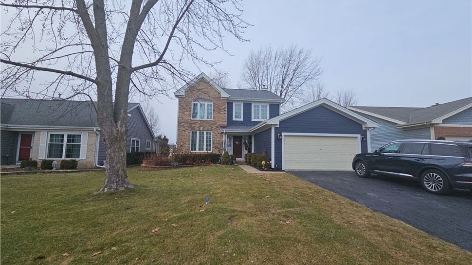 Gutters Project in Bartlett, Illinois by Horizon Restoration