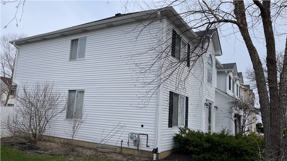 Gutters, Siding Project in Bolingbrook, IL by Horizon Restoration