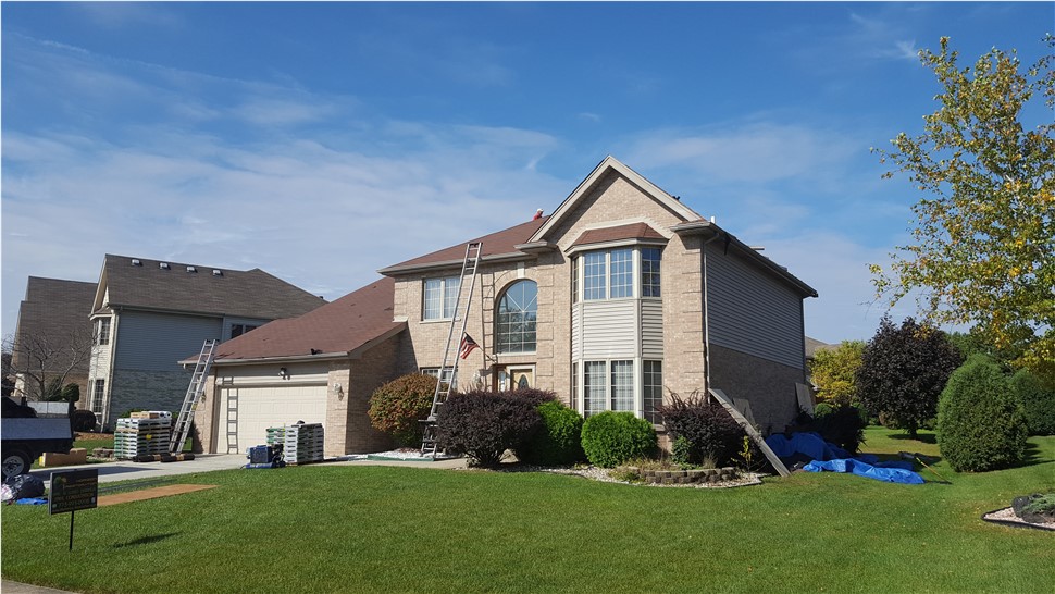 Gutters, Roofing, Siding Project in Hazel Crest, IL by Horizon Restoration