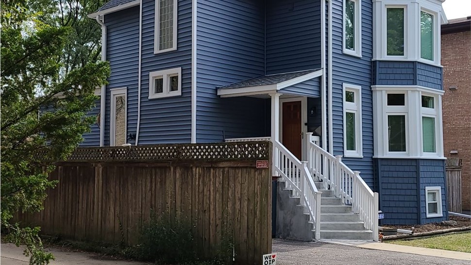 Siding Project in Chicago, IL by Horizon Restoration