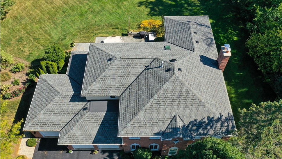 Gutters, Roofing, Roofing Replacement Project in Lake Forest, IL by Horizon Restoration