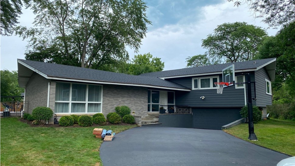 Gutters, Roofing Project in Glencoe, IL by Horizon Restoration