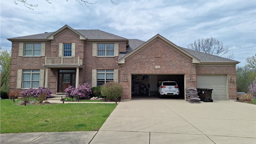 Gutters, Roofing, Roofing Replacement Project in Lake Zurich, IL by Horizon Restoration