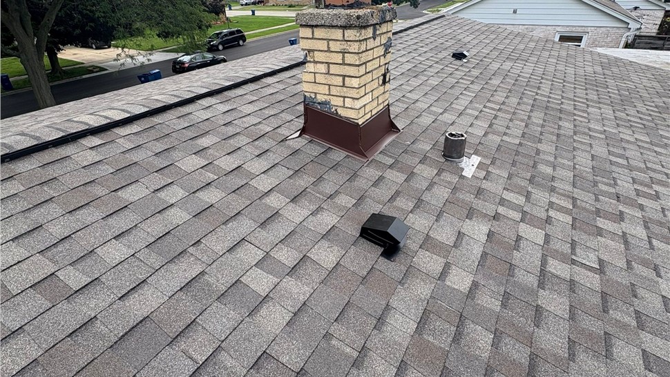 Gutters, Roofing, Roofing Replacement Project in Waukegan, IL by Horizon Restoration