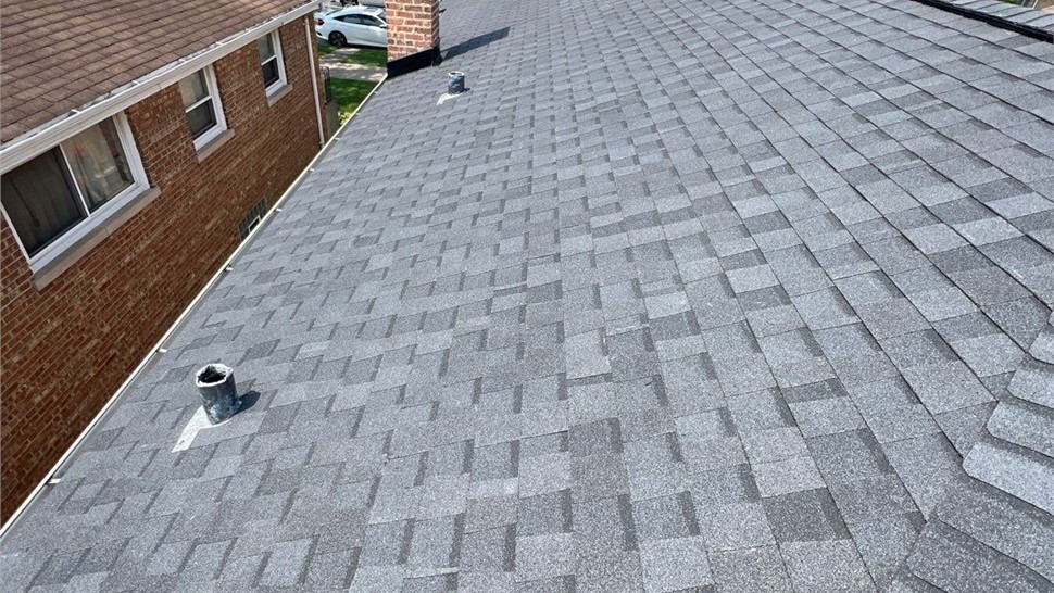 Gutters, Roofing, Roofing Replacement Project in Calumet Park, IL by Horizon Restoration