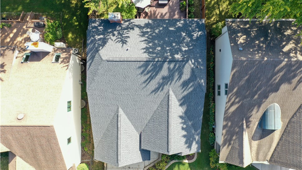 Gutters, Roofing, Roofing Replacement Project in Downers Grove, IL by Horizon Restoration