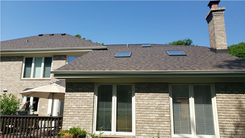 Gutters, Roofing Project in Hinsdale, IL by Horizon Restoration