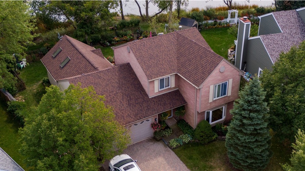 Gutters, Roofing Project in Streamwood, IL by Horizon Restoration