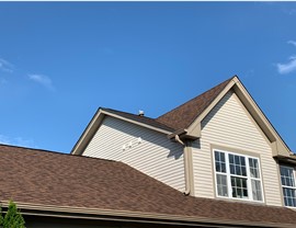 Gutters, Roofing Project in Streamwood, IL by Horizon Restoration