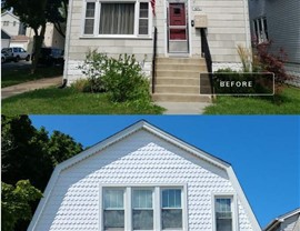 Gutters, Roofing, Siding Project in Chicago, IL by Horizon Restoration