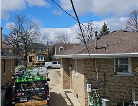 Gutters, Roofing, Roofing Replacement Project in Chicago, IL by Horizon Restoration