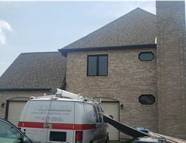 Gutters, Roofing Project in Roselle, IL by Horizon Restoration