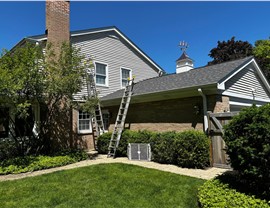 Gutters, Roofing, Roofing, Roofing Replacement Project in Lake Forest, IL by Horizon Restoration