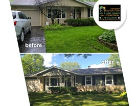 Gutters, Roofing, Siding Project in Downers Grove, IL by Horizon Restoration