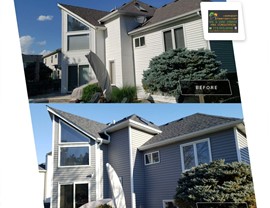 Gutters, Roofing, Siding Project in Naperville, IL by Horizon Restoration