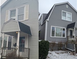 Gutters, Roofing, Siding Project in Chicago, IL by Horizon Restoration