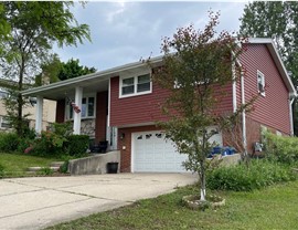 Gutters, Siding Project in Hickory Hills, IL by Horizon Restoration