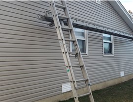 Gutters, Roofing, Siding Project in Elk Grove Village, IL by Horizon Restoration