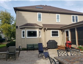 Gutters, Roofing Project in Naperville, IL by Horizon Restoration