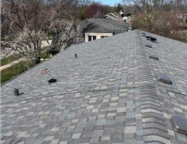 Gutters, Roofing, Roofing Replacement Project in Arlington Heights, IL by Horizon Restoration