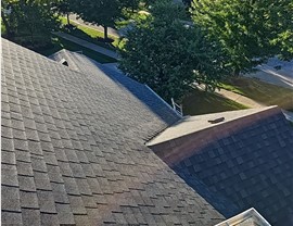 Gutters, Roofing, Roofing Replacement Project in Naperville, IL by Horizon Restoration